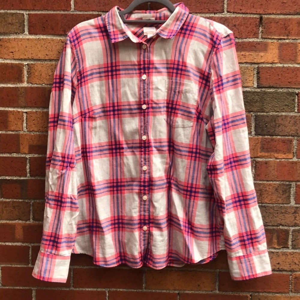 J crew boy fit button down